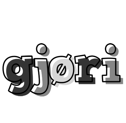 Gjøri night logo