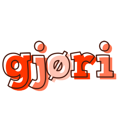 Gjøri paint logo