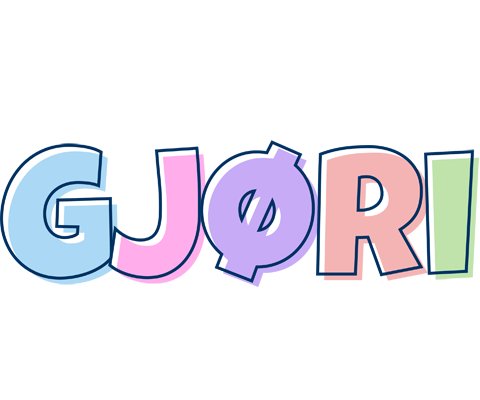 Gjøri pastel logo