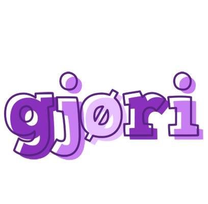Gjøri sensual logo