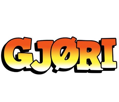 Gjøri sunset logo