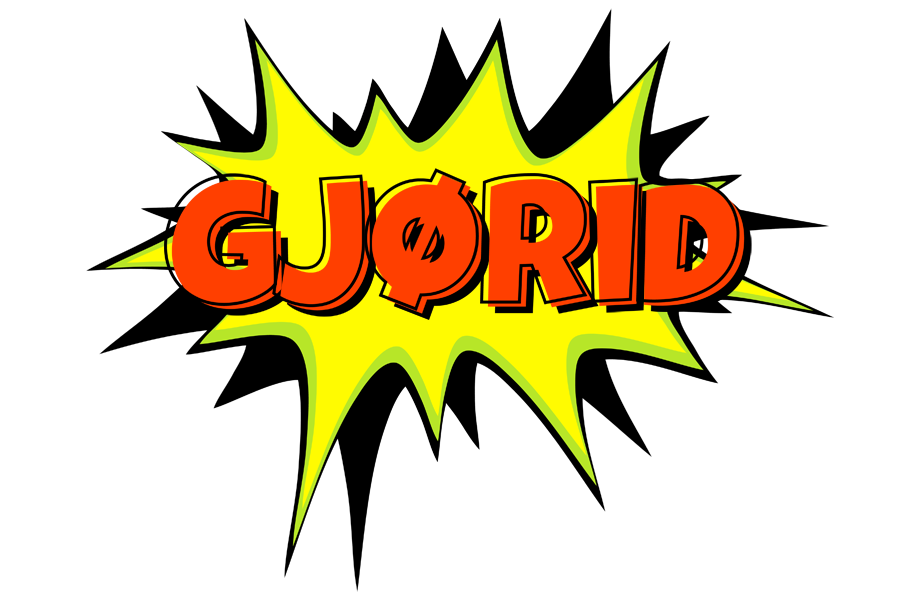 Gjørid bigfoot logo