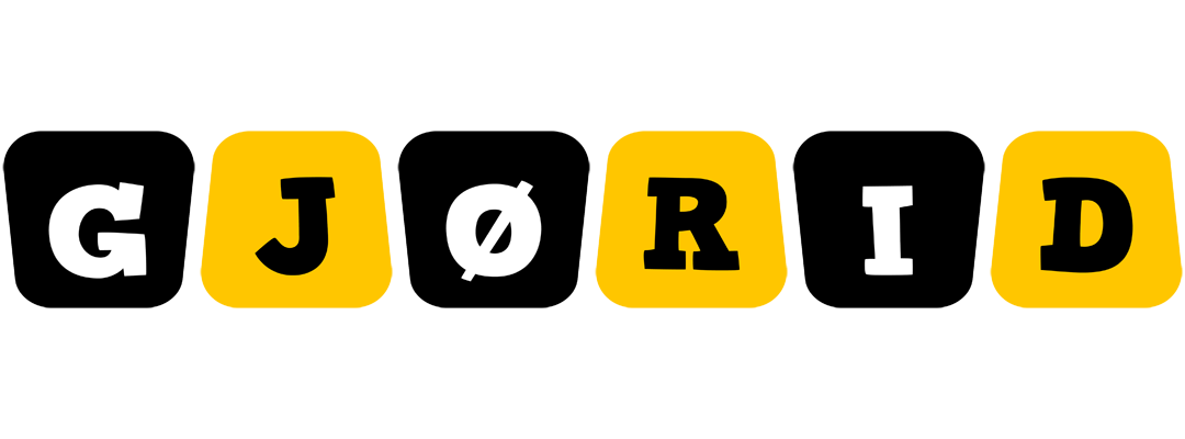 Gjørid boots logo
