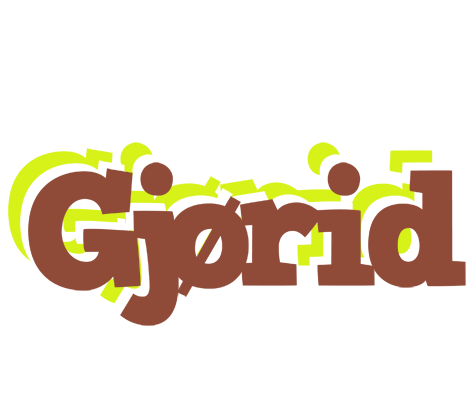 Gjørid caffeebar logo