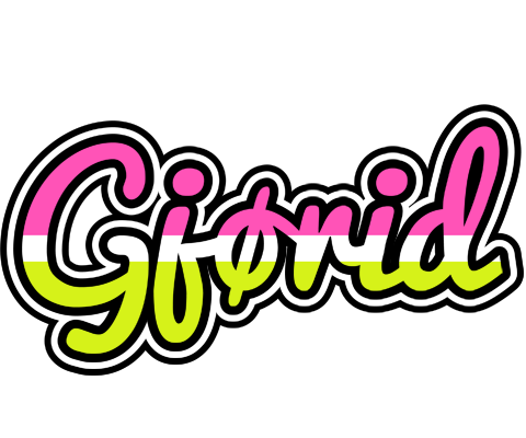 Gjørid candies logo