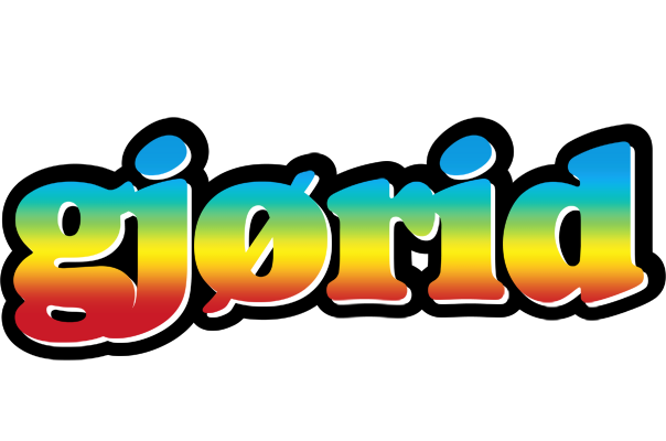 Gjørid color logo