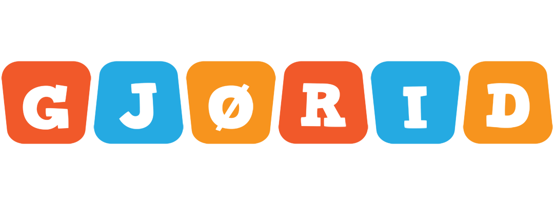 Gjørid comics logo