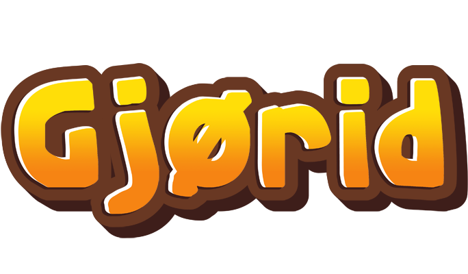 Gjørid cookies logo