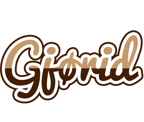 Gjørid exclusive logo