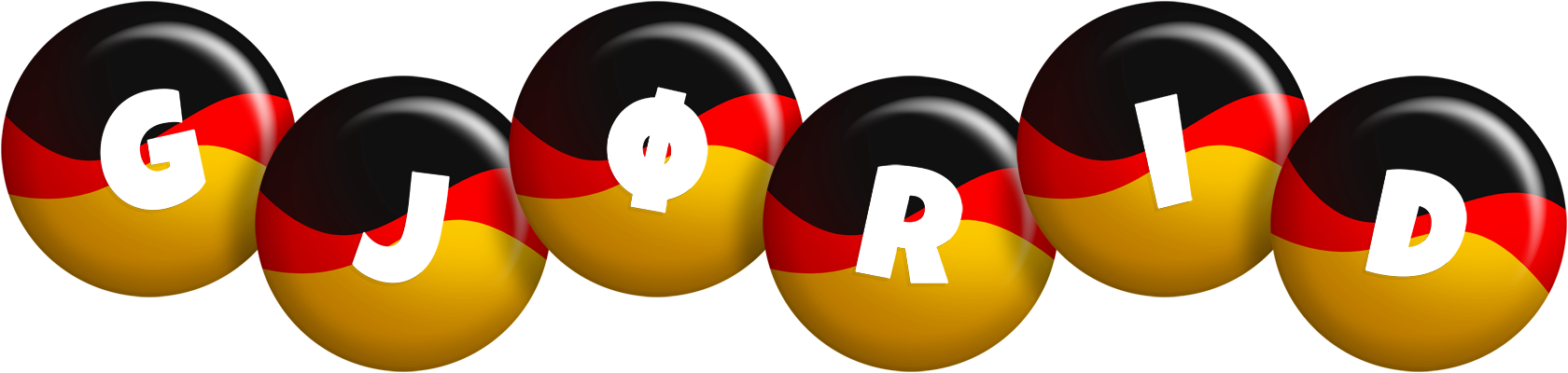 Gjørid german logo