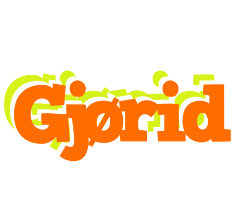 Gjørid healthy logo