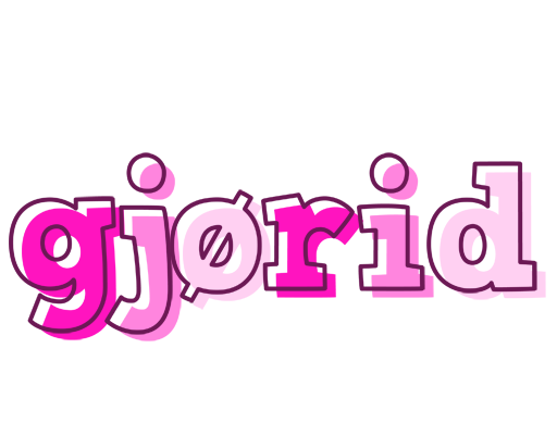 Gjørid hello logo