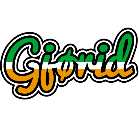 Gjørid ireland logo