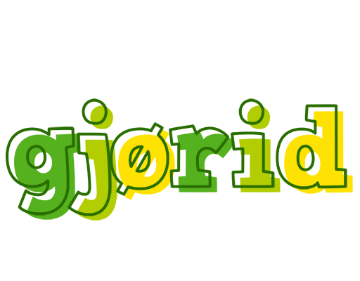 Gjørid juice logo
