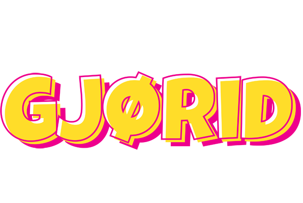 Gjørid kaboom logo