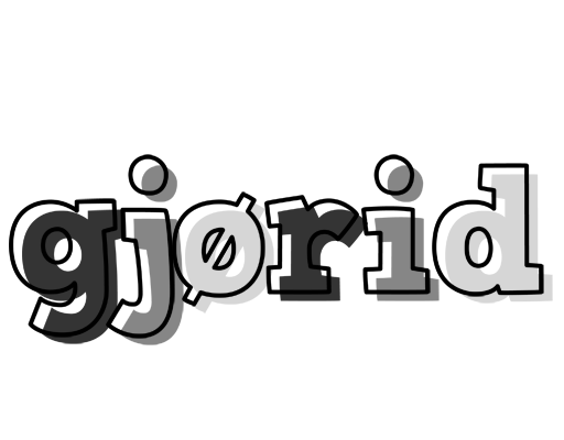Gjørid night logo