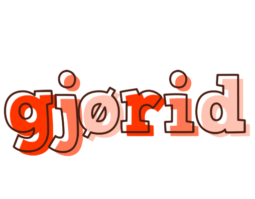 Gjørid paint logo