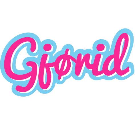 Gjørid popstar logo