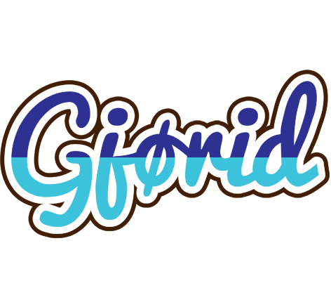 Gjørid raining logo