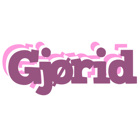 Gjørid relaxing logo