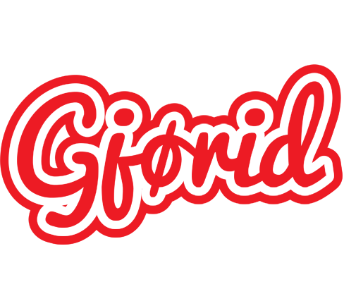 Gjørid sunshine logo