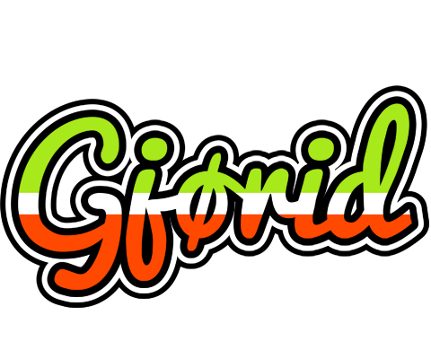Gjørid superfun logo