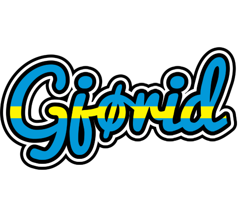 Gjørid sweden logo