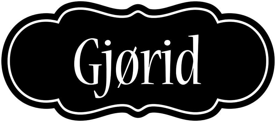 Gjørid welcome logo