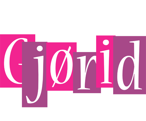 Gjørid whine logo