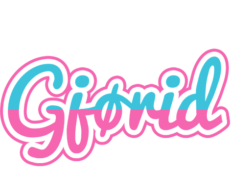 Gjørid woman logo
