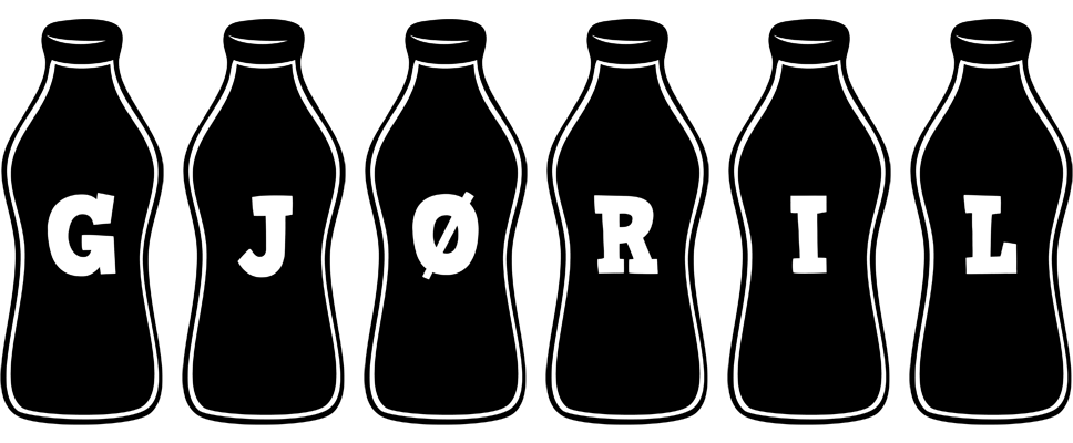 Gjøril bottle logo