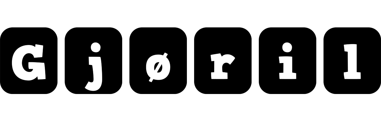 Gjøril box logo