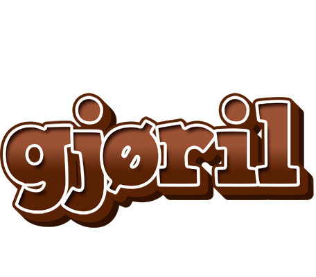 Gjøril brownie logo