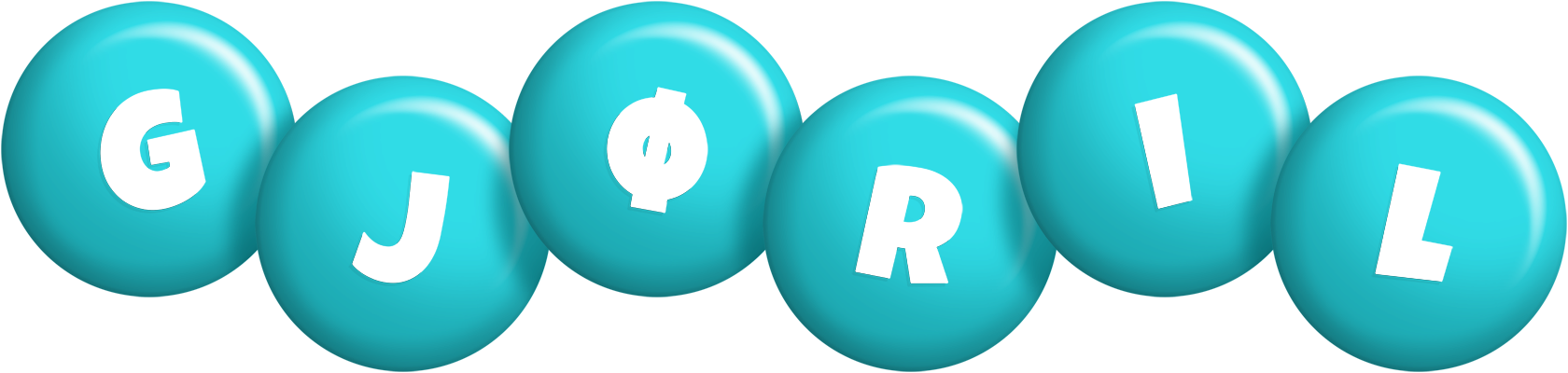 Gjøril candy-azur logo