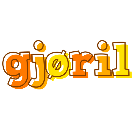 Gjøril desert logo