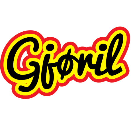 Gjøril flaming logo