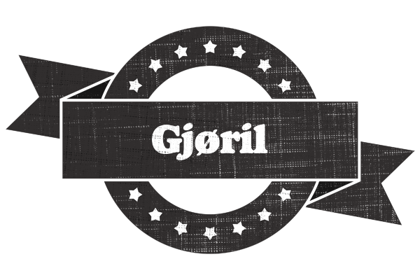 Gjøril grunge logo