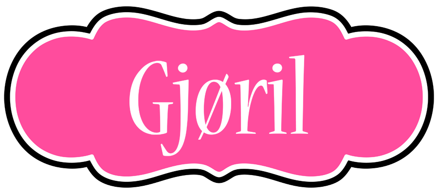 Gjøril invitation logo