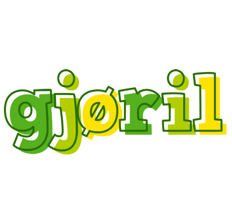 Gjøril juice logo