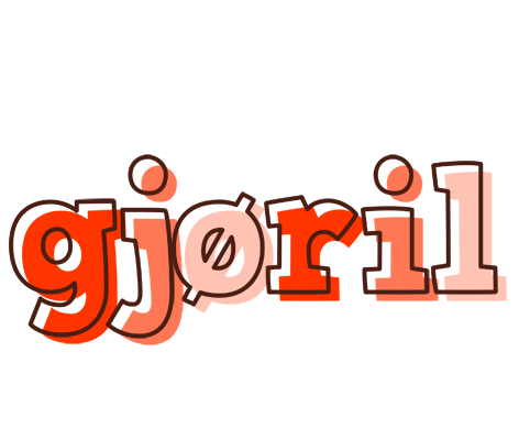 Gjøril paint logo