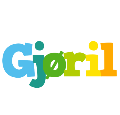 Gjøril rainbows logo