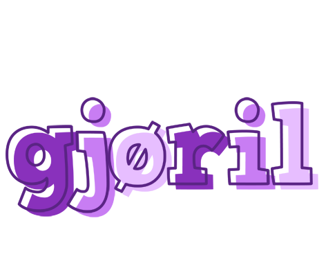 Gjøril sensual logo
