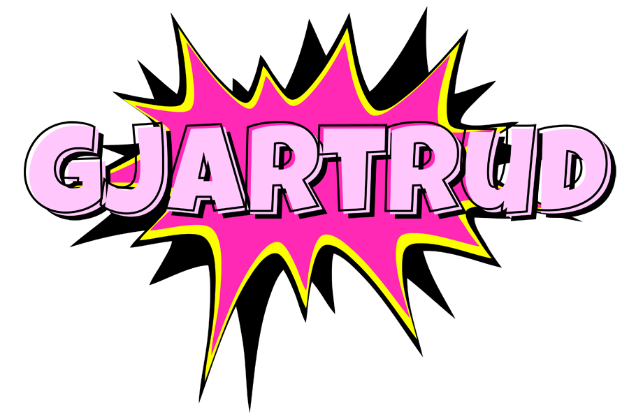 Gjartrud badabing logo