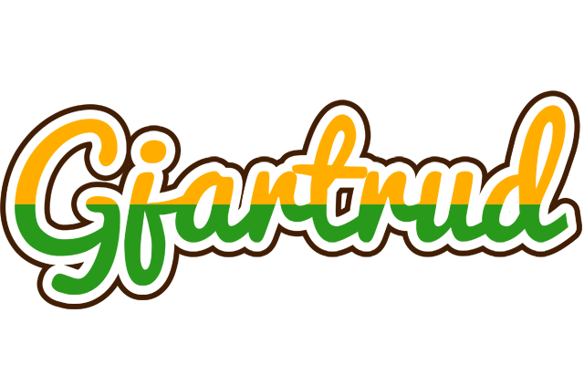 Gjartrud banana logo