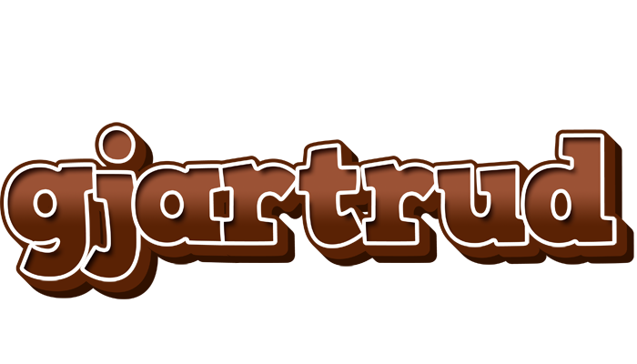 Gjartrud brownie logo