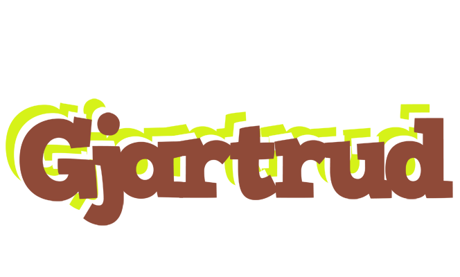Gjartrud caffeebar logo