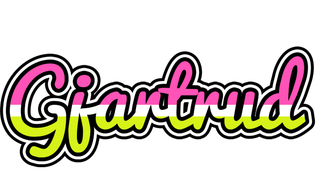 Gjartrud candies logo
