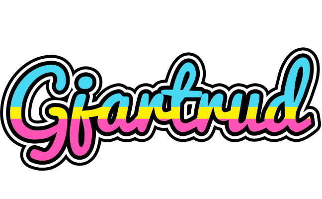 Gjartrud circus logo