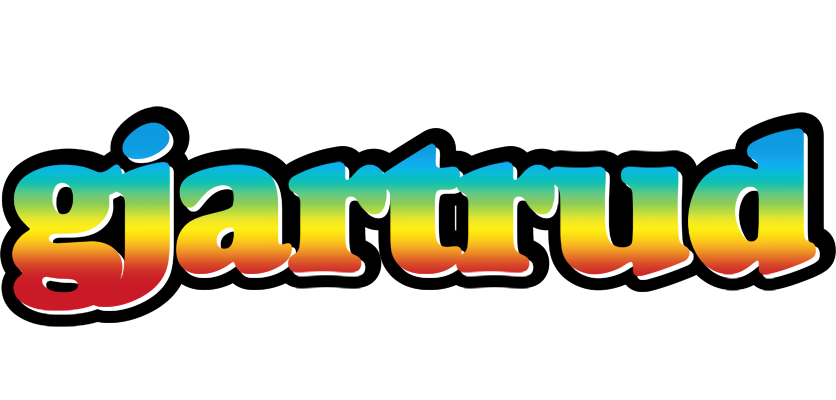 Gjartrud color logo