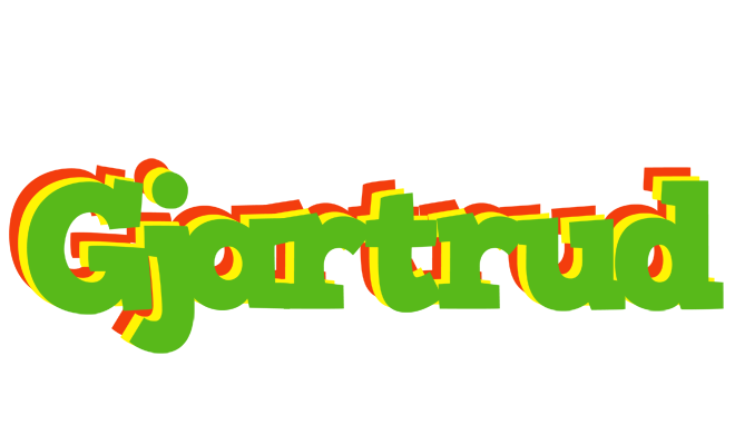 Gjartrud crocodile logo